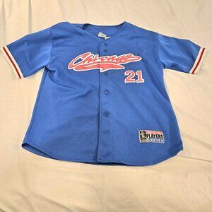 Vintage Sammy Sosa Chicago Cubs Jersey 90s Sport Attack MLB Baseball Size Large